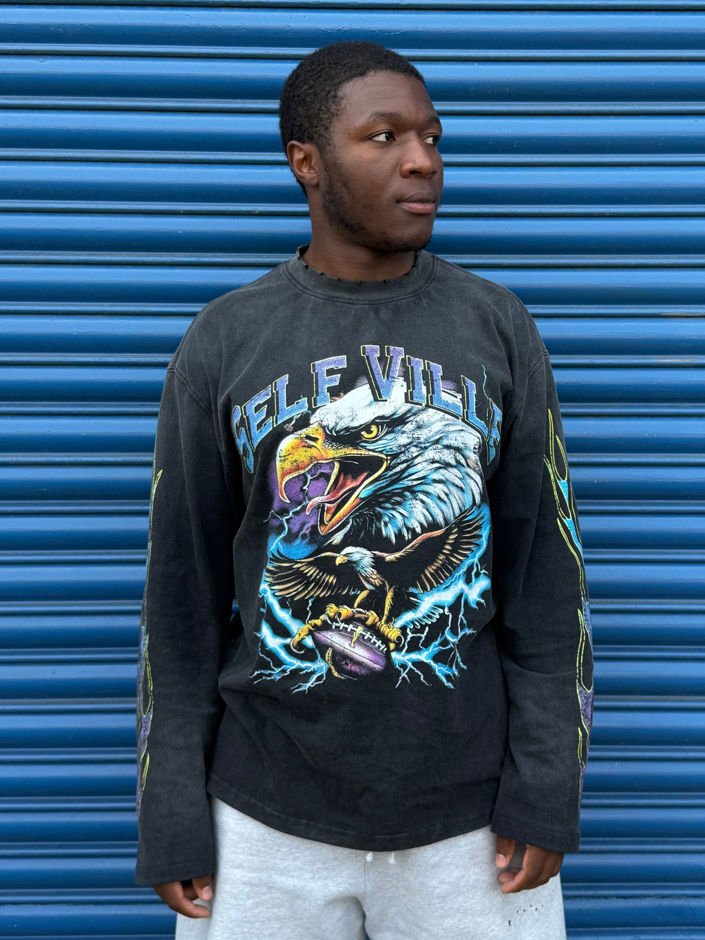 Selfville Vintage Graphic Long sleeve